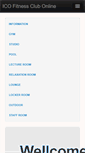 Mobile Screenshot of icofit.net